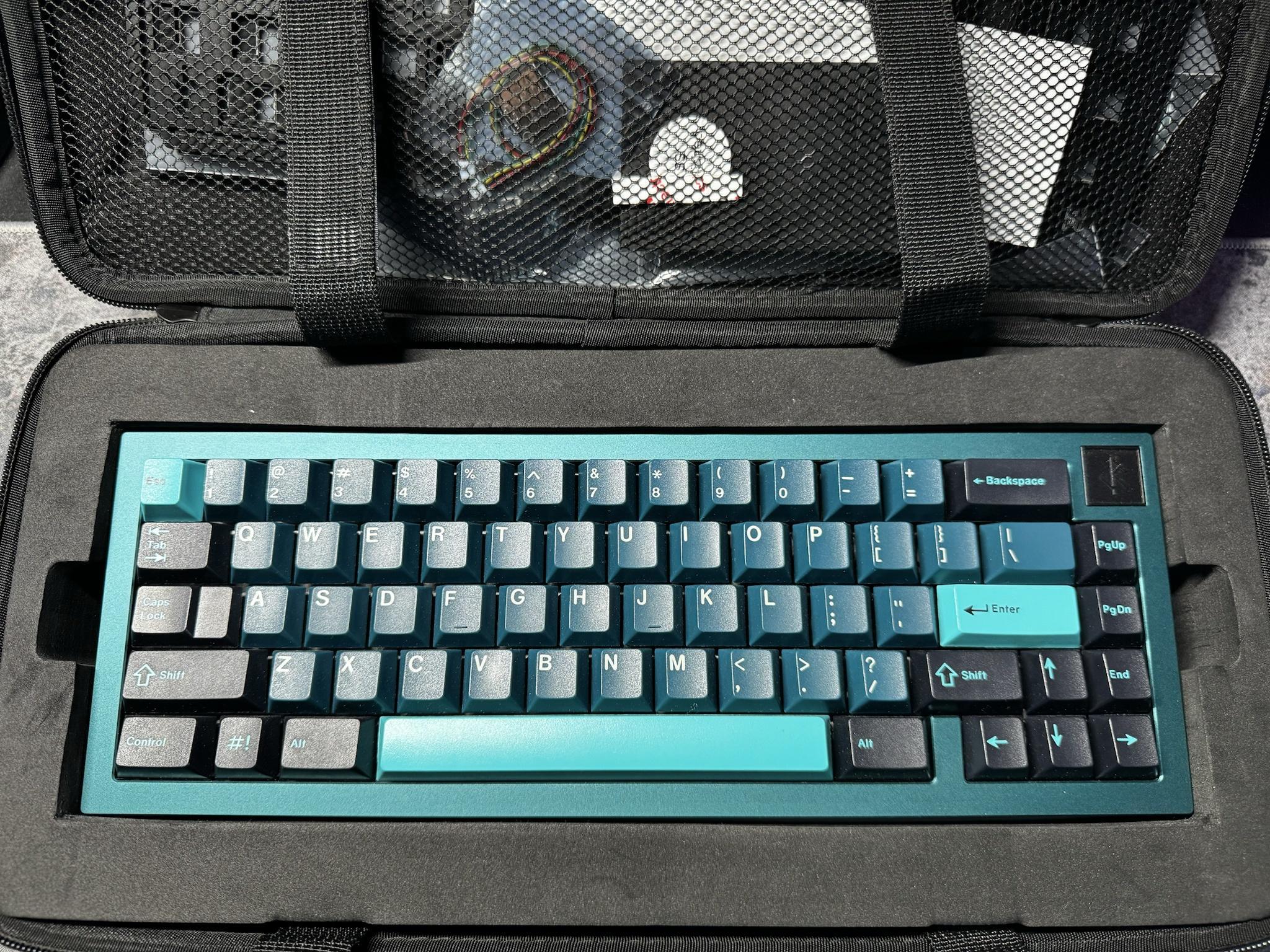 Iron165 R2 Midnight Teal + SS Weight - Hotswaps