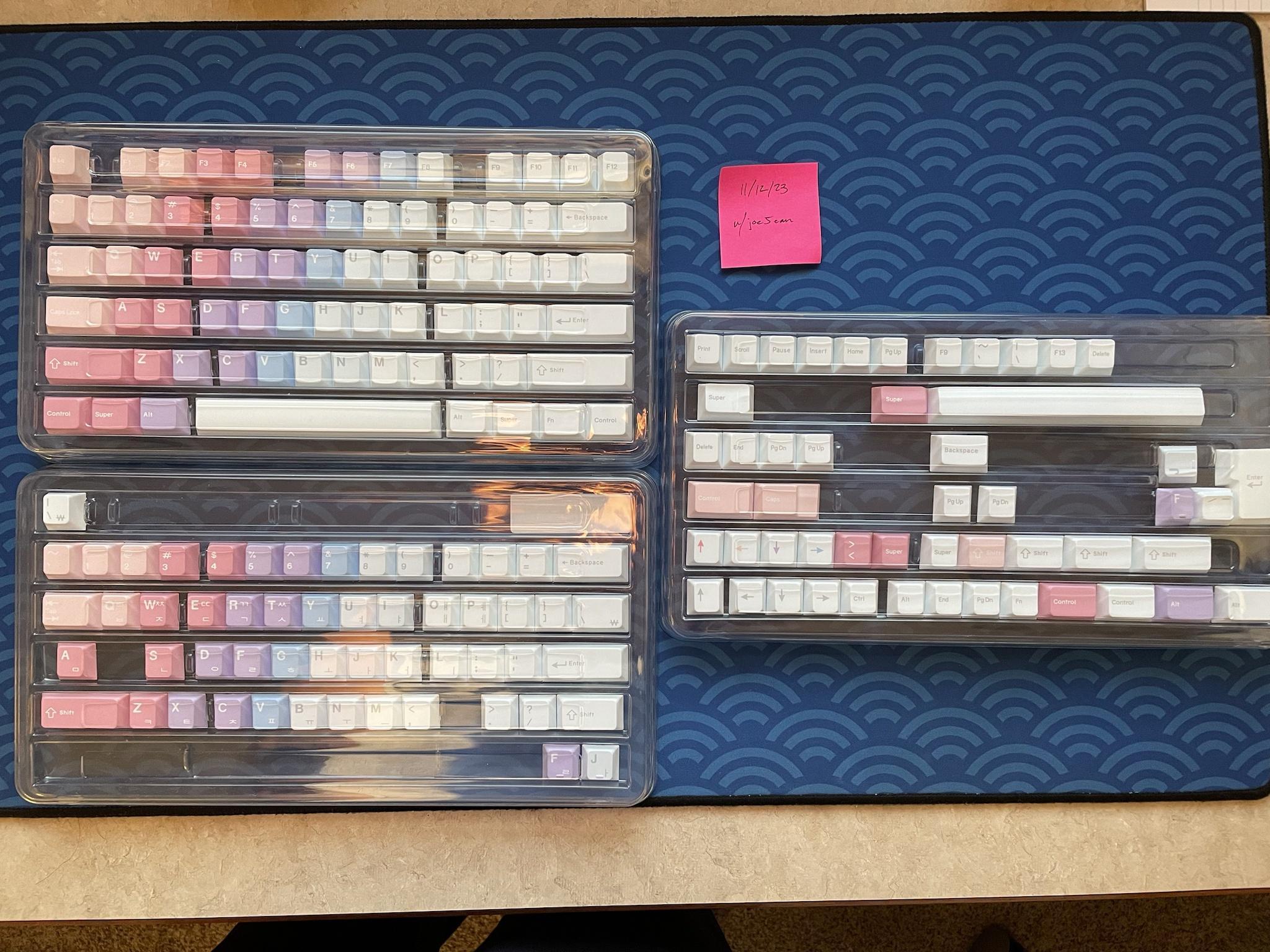 ePBT Dreamscape + Hangul Alphas - Hotswaps