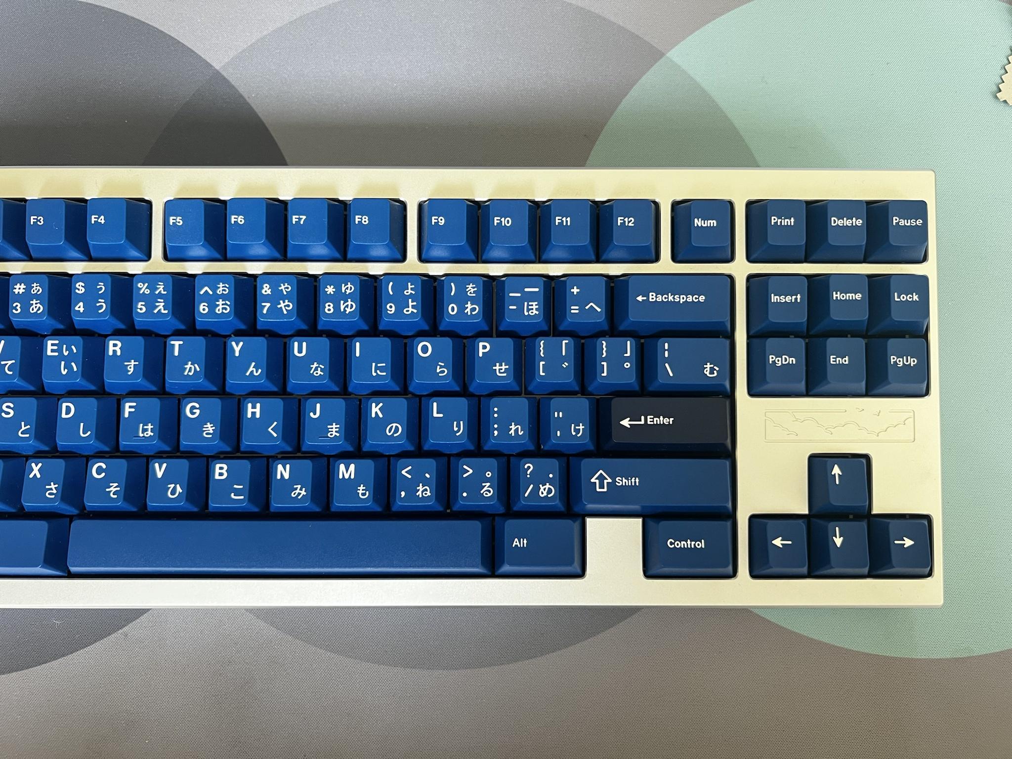 JJW 見にくい Cloudline F13 TKL WKL A-stock自作キーボード