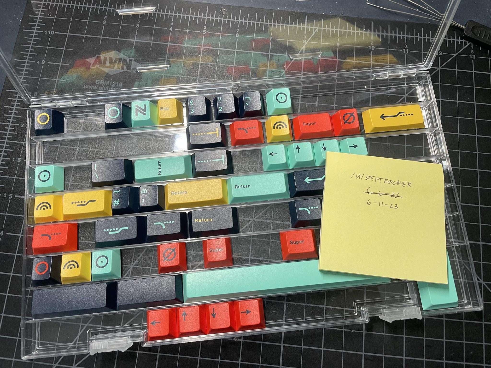 GMK Metropolis R1 (Base + Signs + Blocks) - Hotswaps