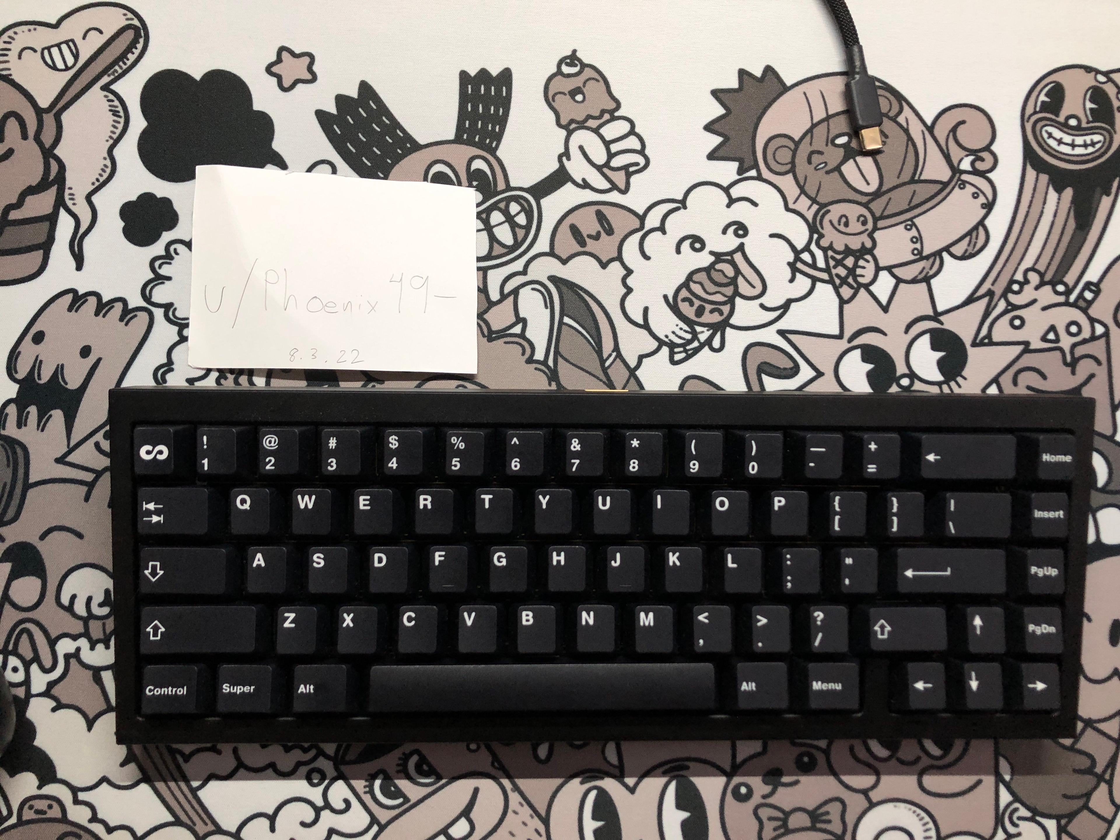 QK65 R1 Black Gold - Hotswaps