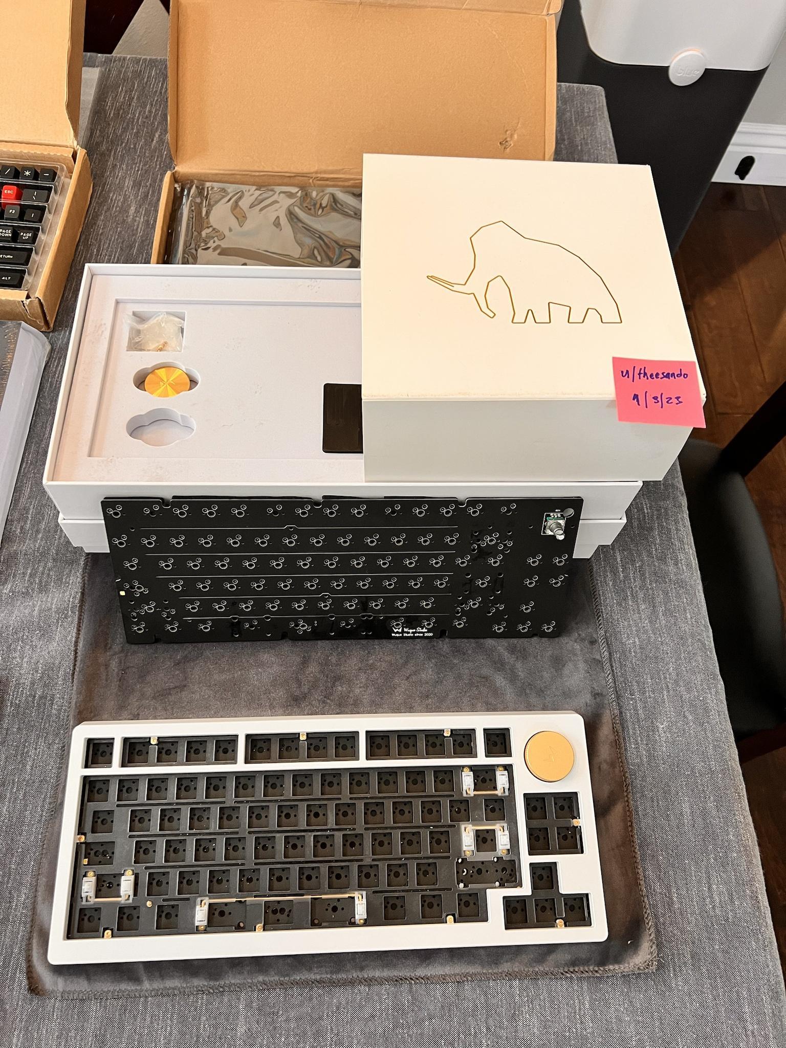 Mammoth75 white - Hotswaps